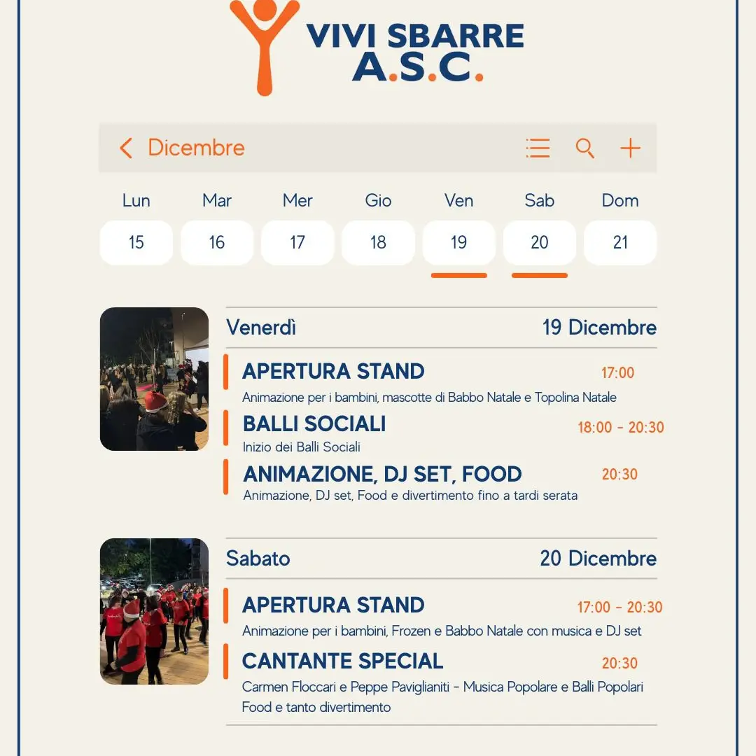 Si festeggia il Natale con ASC Calabria\n