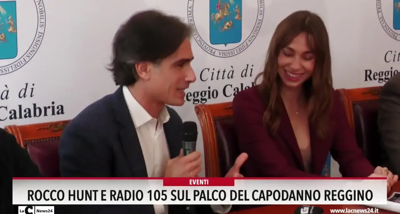 Rocco Hunt e Radio 105 sul palco del capodanno reggino