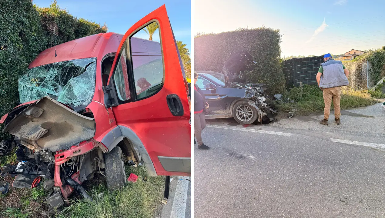 Incidente tra un’auto e un furgone sulla statale 18 a Pizzo: tre feriti di cui uno grave\n