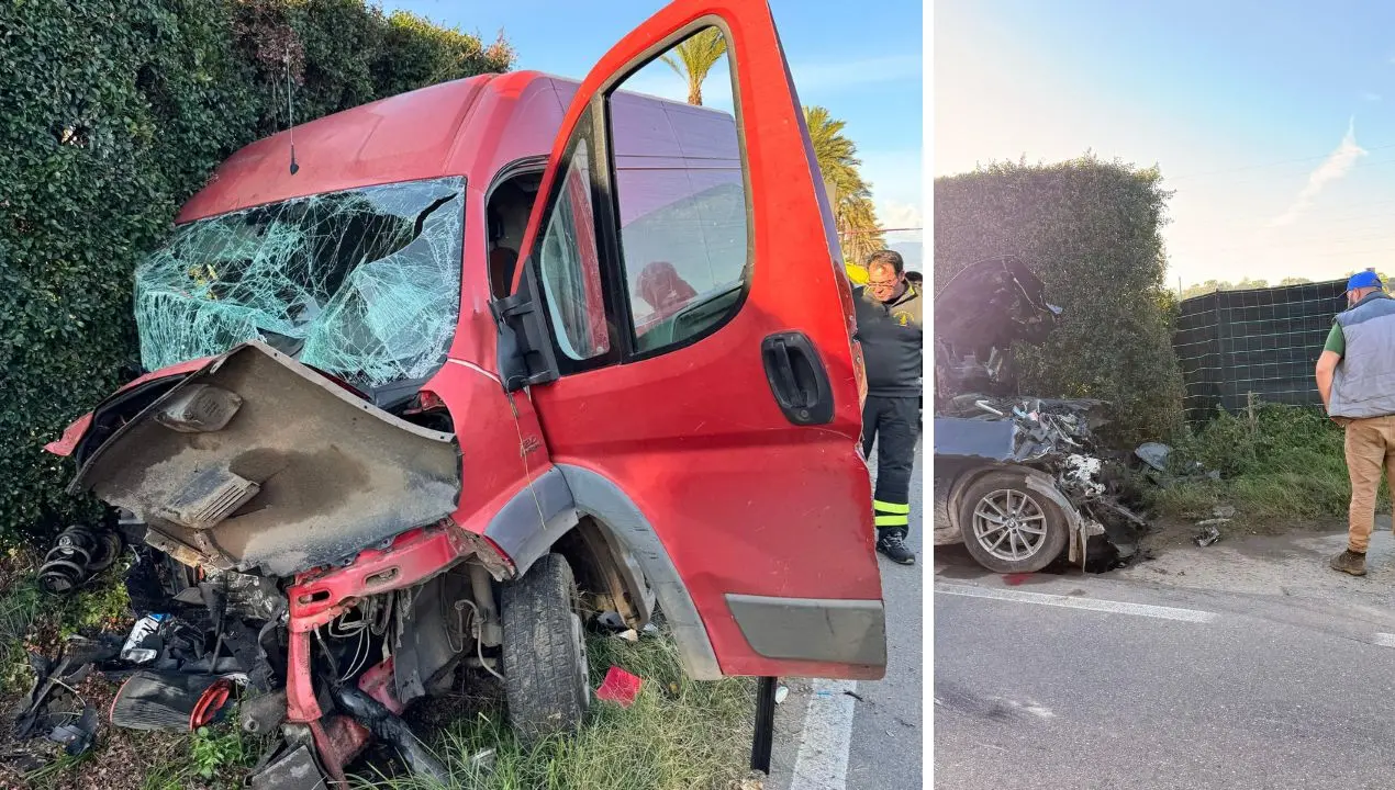 Incidente tra un’auto e un furgone sulla statale 18 a Pizzo: tre feriti di cui uno grave