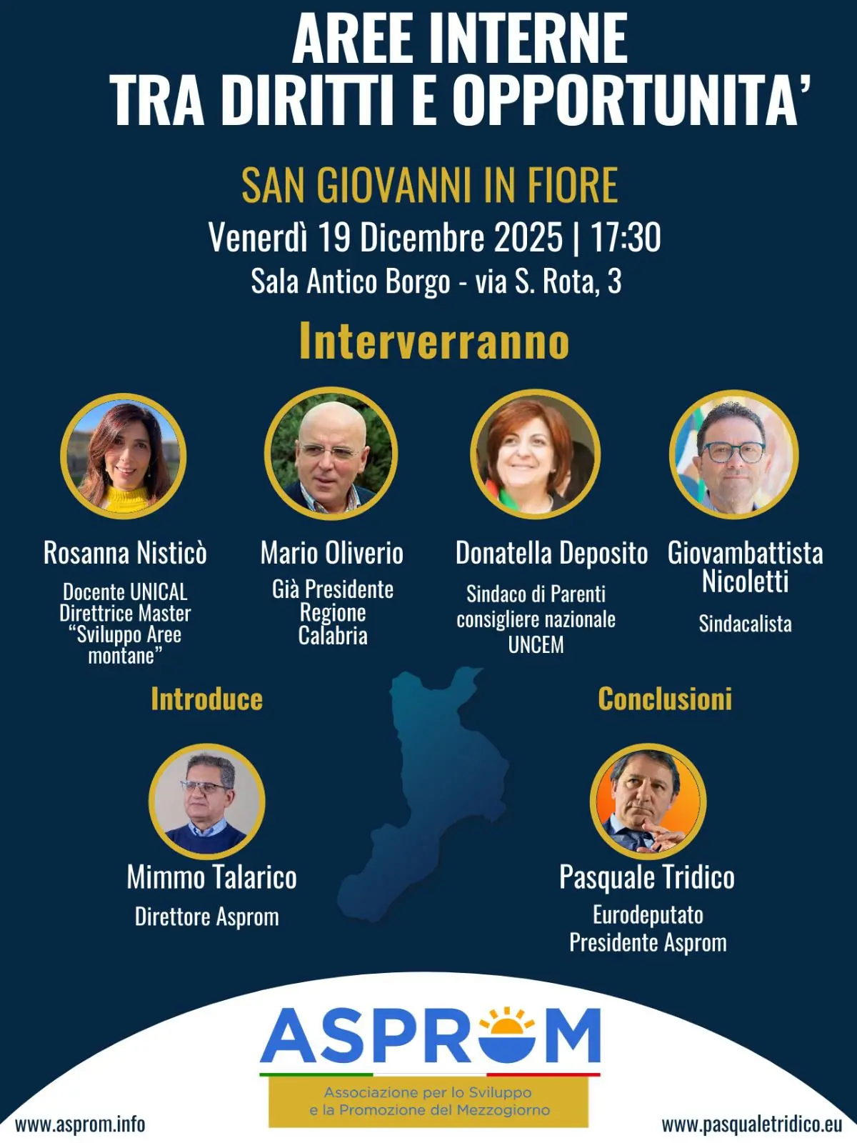 Aree interne, diritti negati e occasioni mancate: il confronto a San Giovanni in Fiore\n