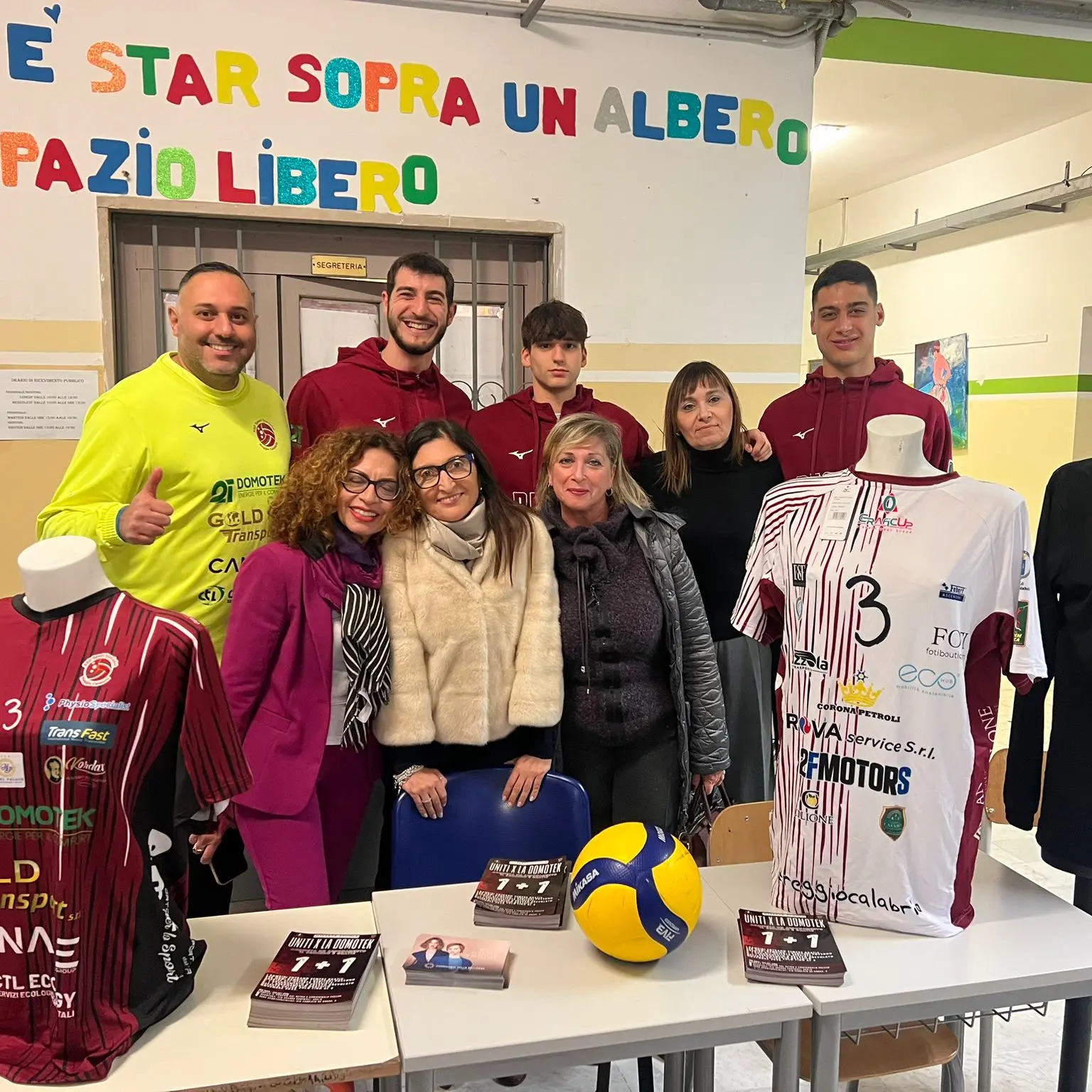 Domotek Volley, la squadra si prepara per la trasferta a Lecce e brilla all’Open Day del “Galluppi”\n