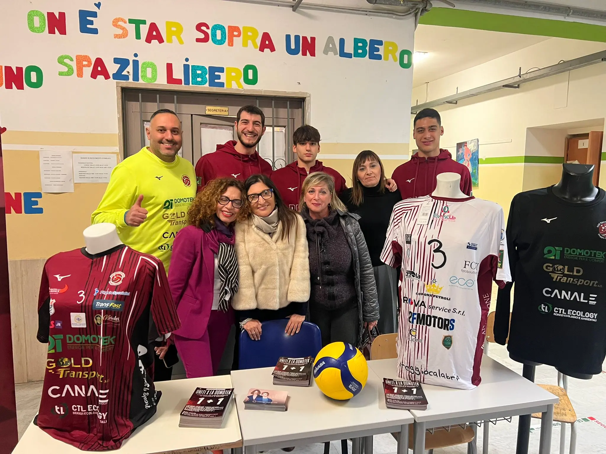 Domotek Volley, la squadra si prepara per la trasferta a Lecce e brilla all’Open Day del “Galluppi”\n