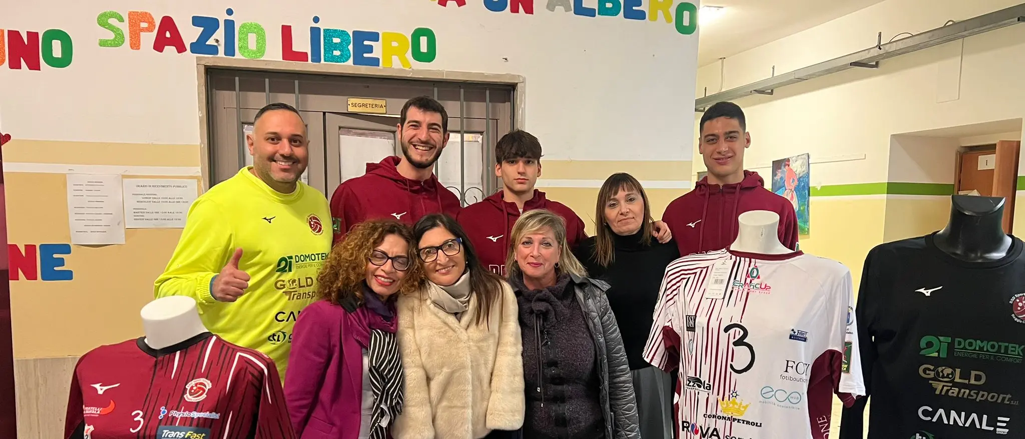 Domotek Volley, la squadra si prepara per la trasferta a Lecce e brilla all’Open Day del “Galluppi”\n