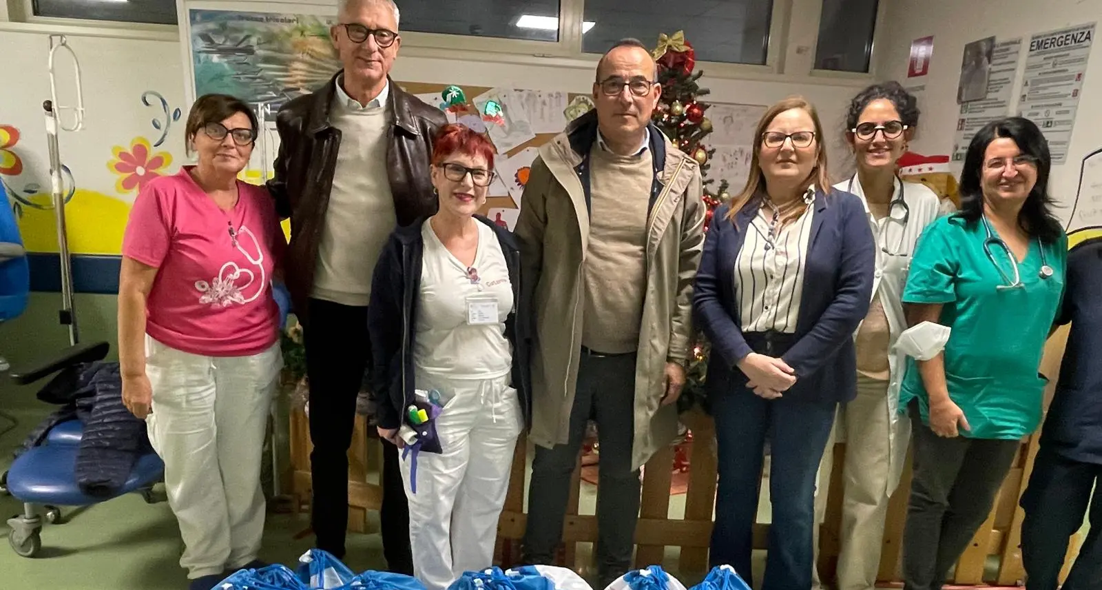 La Fipav\u00A0porta sorrisi ai bambini ricoverati in pediatria\u00A0del Grande Ospedale Metropolitano di Reggio\n