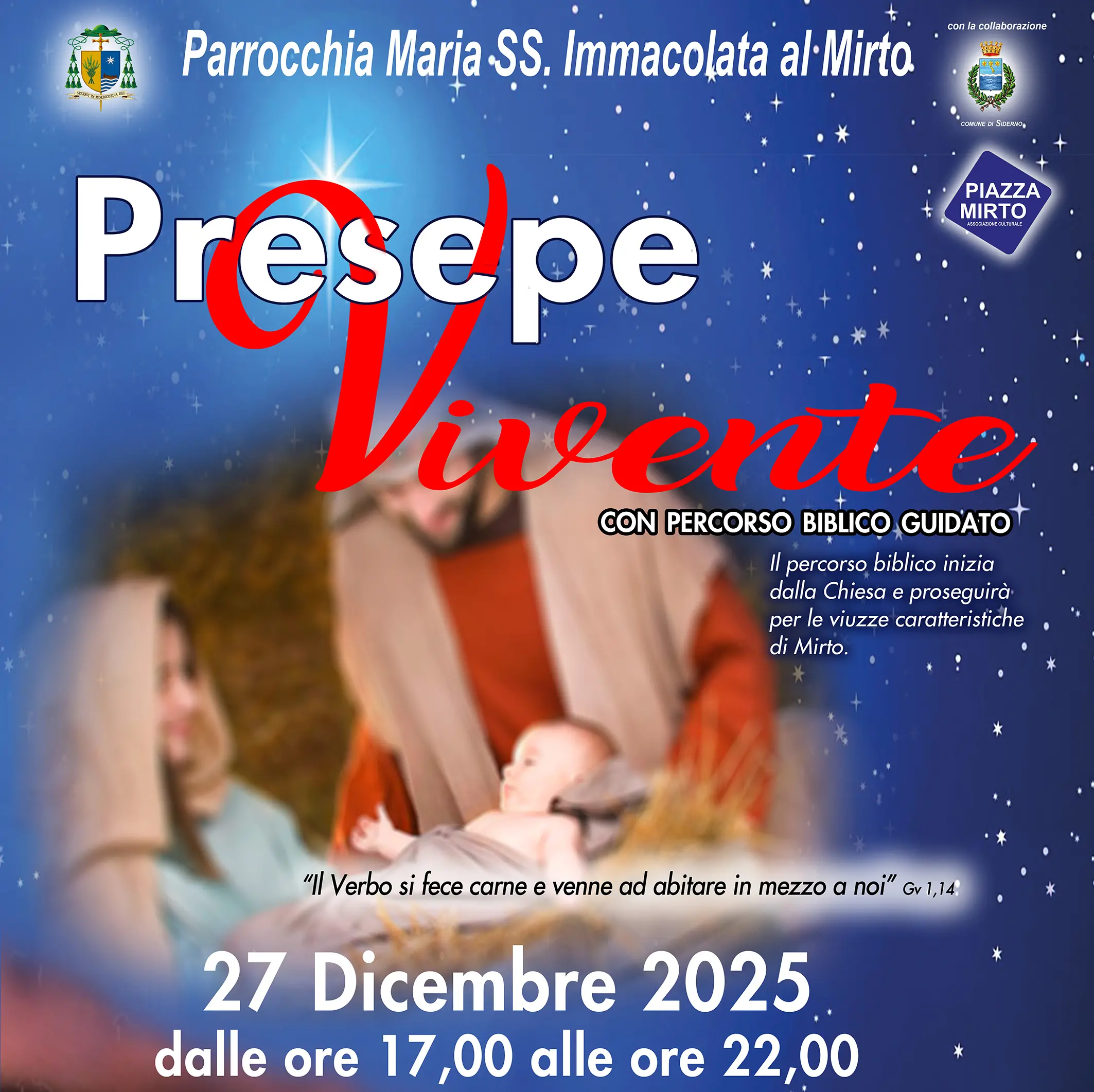 Mirto di Siderno, torna il “Presepe Vivente” dopo 10 anni: fede, tradizione e comunità\n