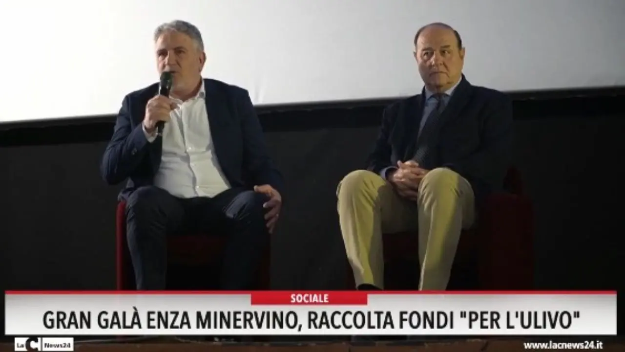 Gran Galà Enza Minervino, raccolta fondi per l'ulivo