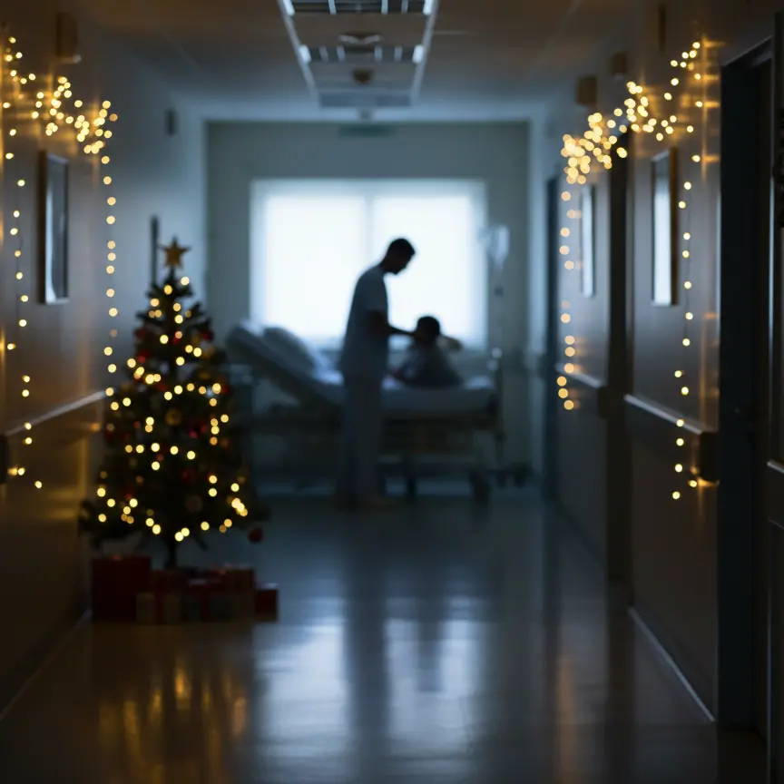 Mentre fuori è festa,\u00A0il Natale in ospedale di chi cura e di chi spera: «C’è meno frenesia e più umanità»