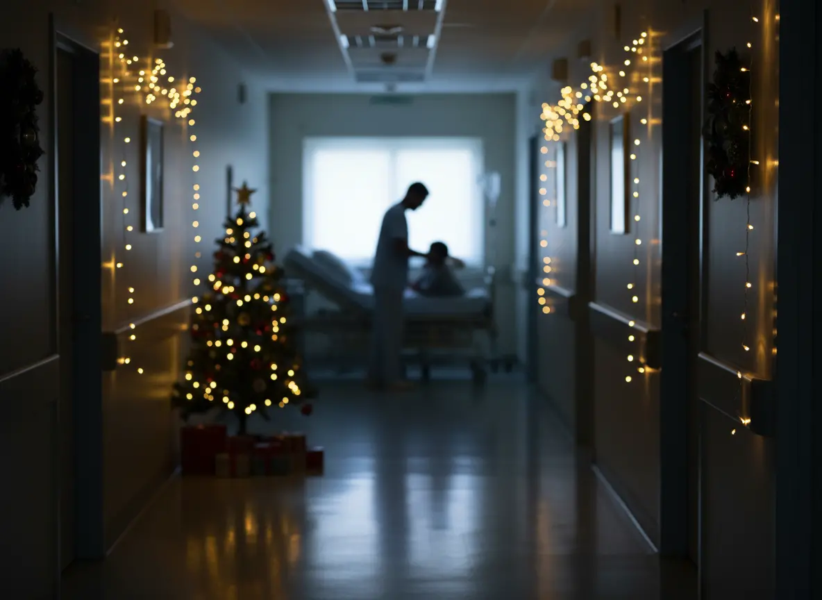 Mentre fuori è festa,\u00A0il Natale in ospedale di chi cura e di chi spera: «C’è meno frenesia e più umanità»