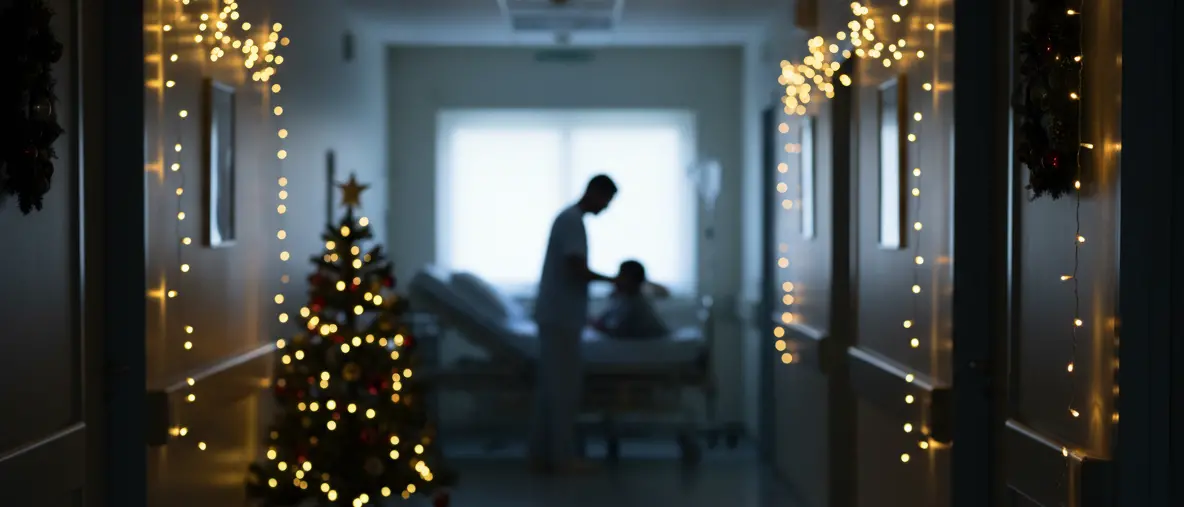 Mentre fuori è festa,\u00A0il Natale in ospedale di chi cura e di chi spera: «C’è meno frenesia e più umanità»