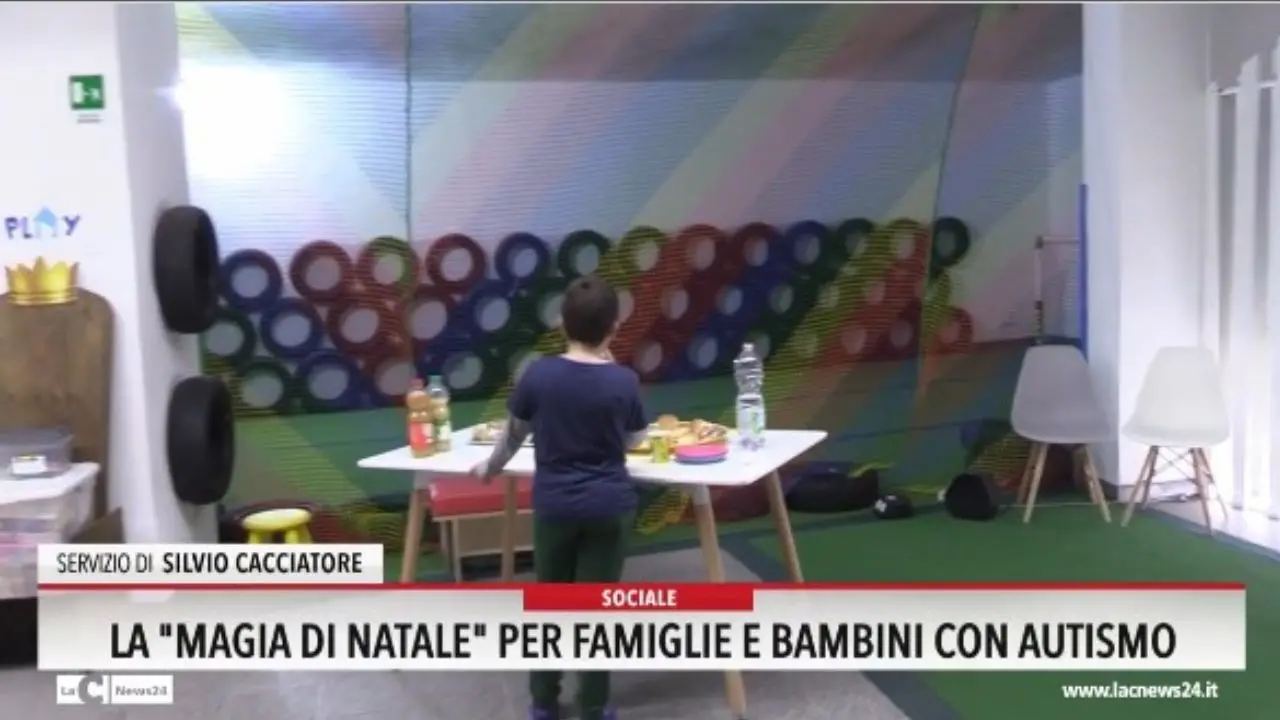 La \"Magia del Natale\" per famiglie e bambini con autismo