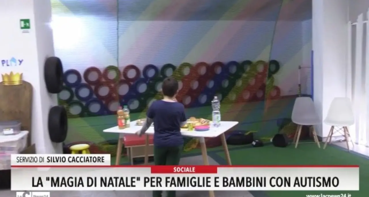 La \"Magia del Natale\" per famiglie e bambini con autismo