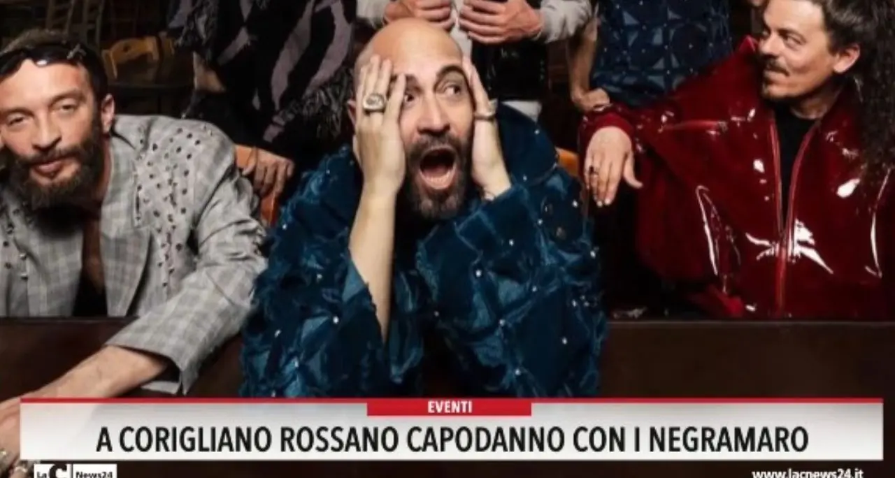 A Corigliano Rossano Capodanno con i Negramaro