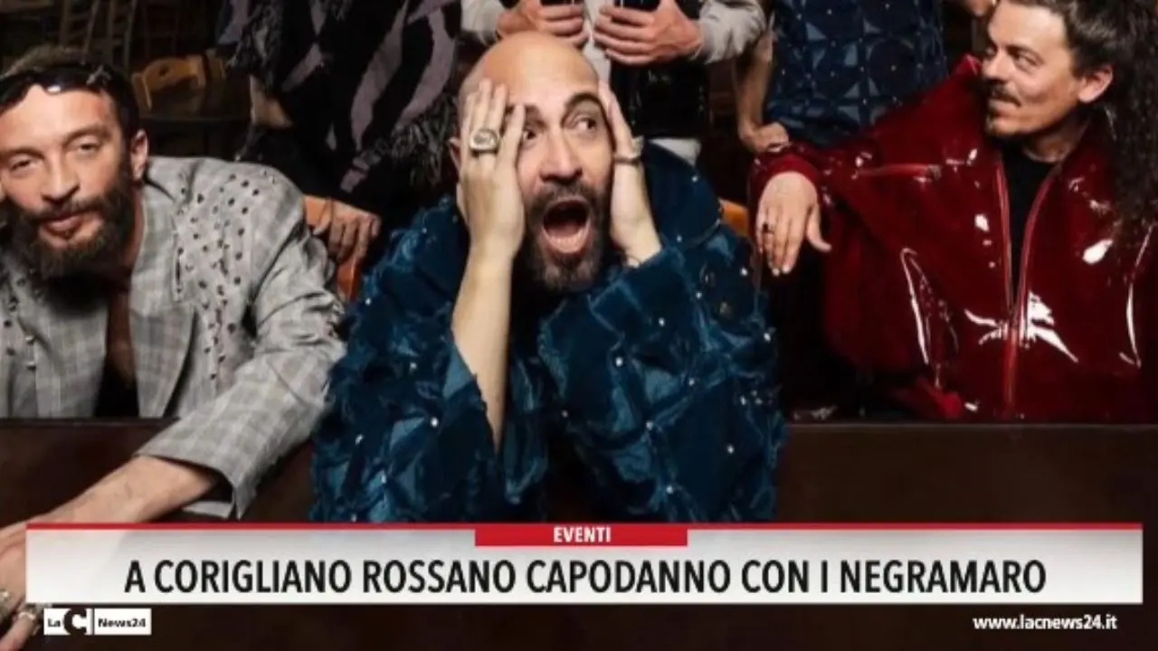 A Corigliano Rossano Capodanno con i Negramaro