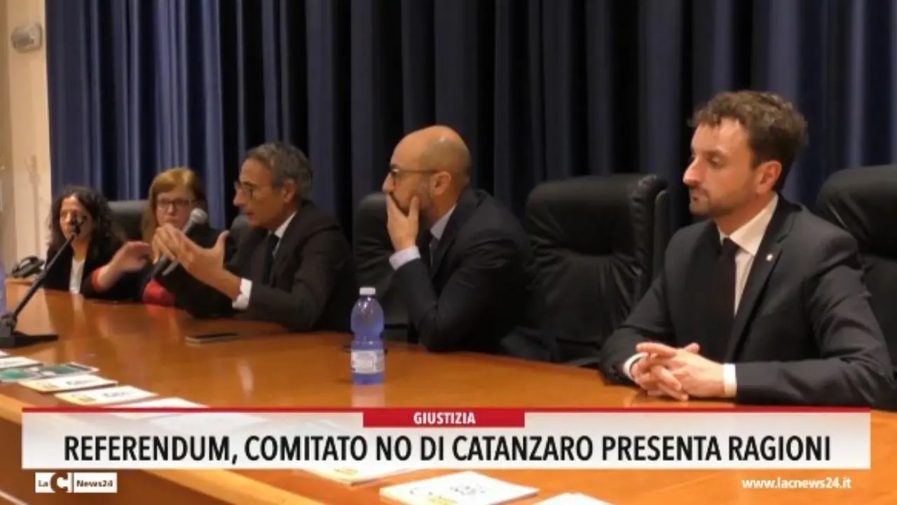 Referendum, Comitato No di Catanzaro presenta ragioni