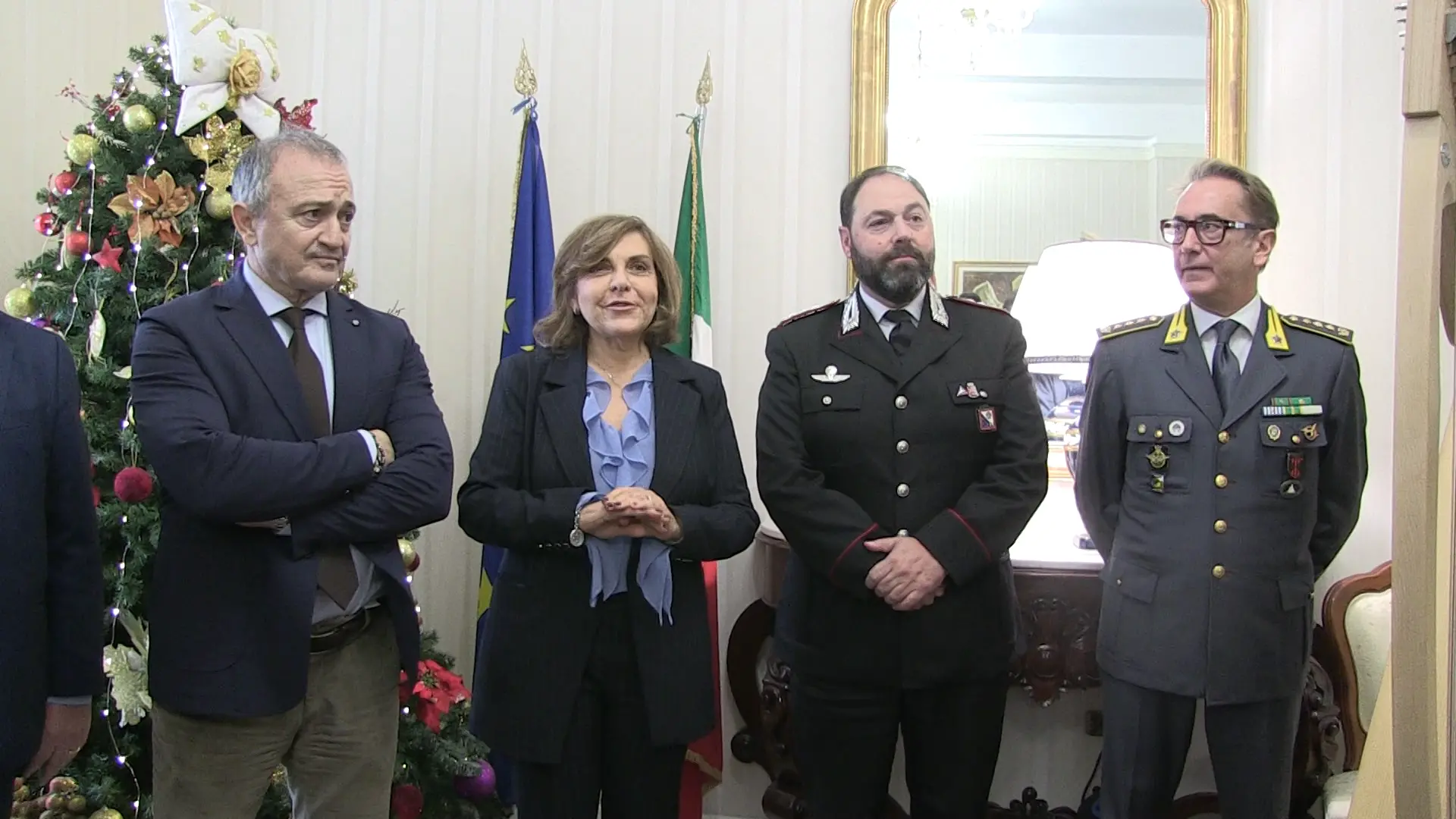 «Vibo mi è entrata nel cuore», il “Buon Natale” del prefetto Colosimo: «I problemi ci sono ma insieme possiamo affrontarli»\n