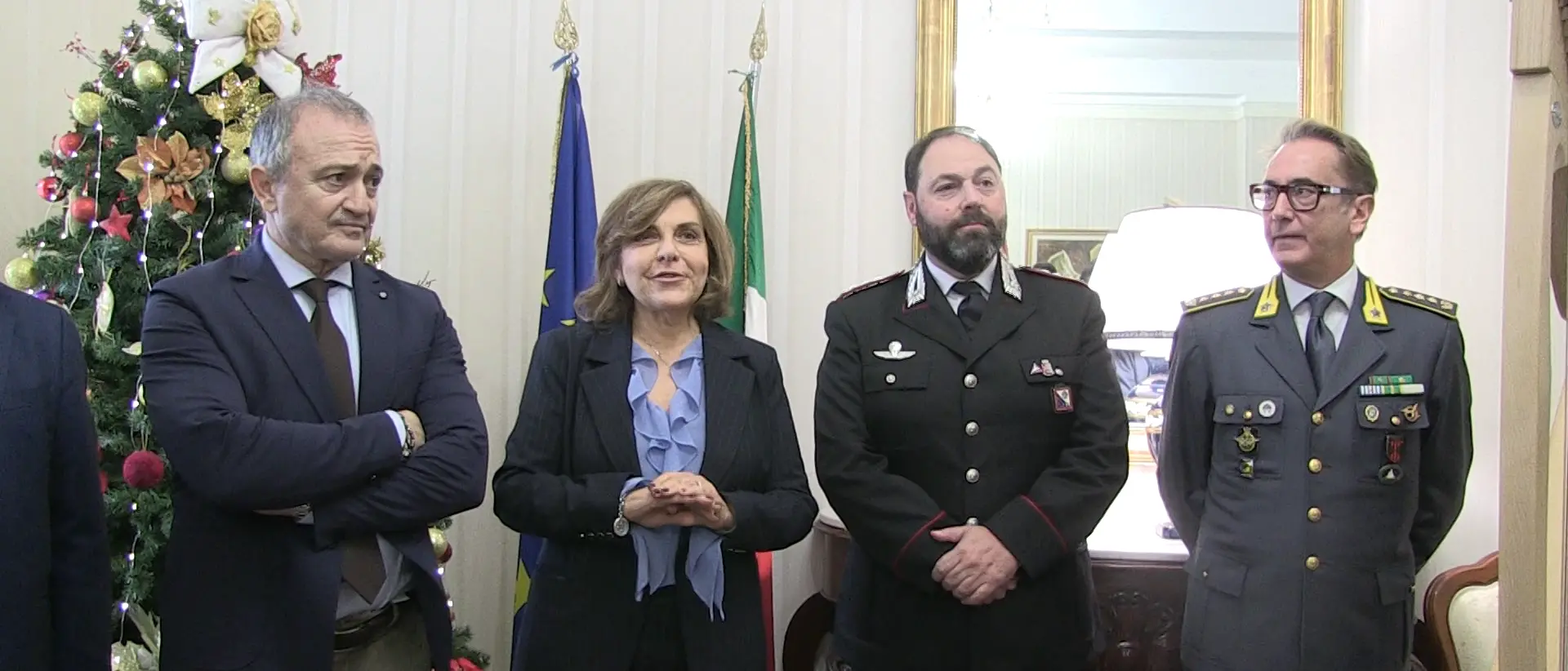 «Vibo mi è entrata nel cuore», il “Buon Natale” del prefetto Colosimo: «I problemi ci sono ma insieme possiamo affrontarli»\n