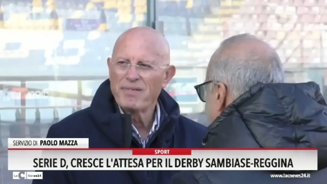 Serie D, cresce l'attesa per il derby Sambiase-Reggina