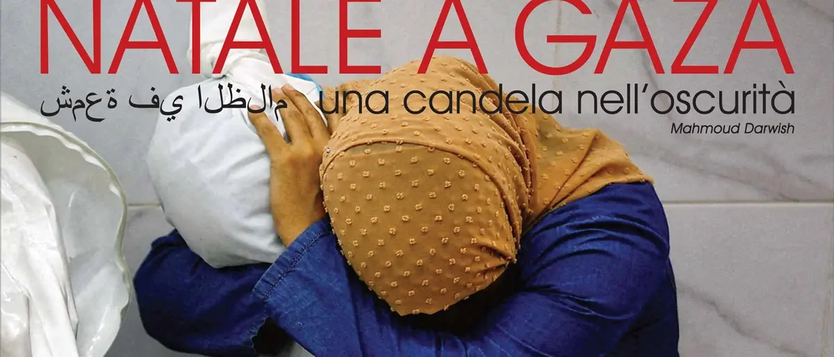 Natale a Gaza 2025,\u00A0nella Galleria di Palazzo San Giorgio a Reggio accesa una “Candela nell’oscurità”\n