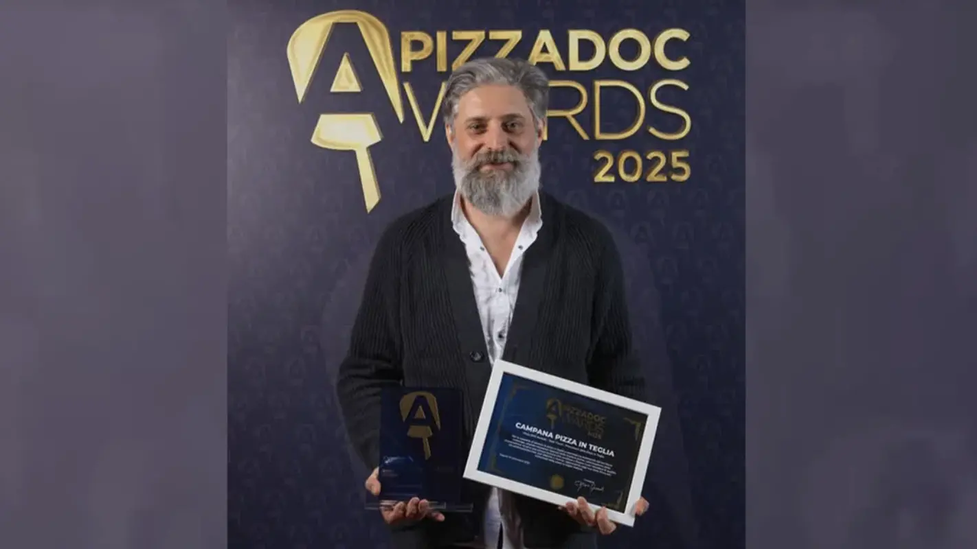 Daniele Campana conquista i Pizza Doc Awards 2025: premio “Best Trend” alla sua visione