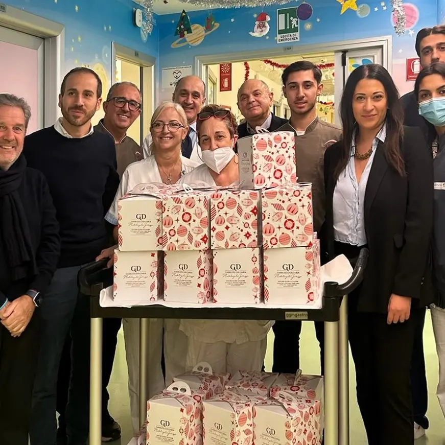 Doni dalla Calabria\u00A0ai bambini del Gemelli di Roma\n