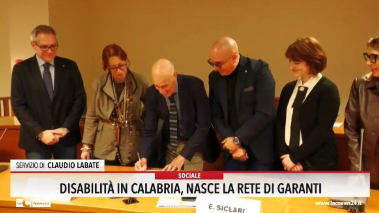 Disabilità in Calabria, nasce la rete di garanti