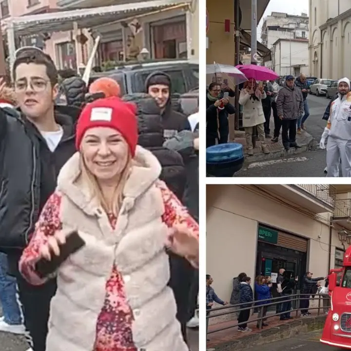 Gioia Tauro festeggia il passaggio della Fiamma Olimpica. Il sindaco Scarcella: «Un segnale di augurio per la città»