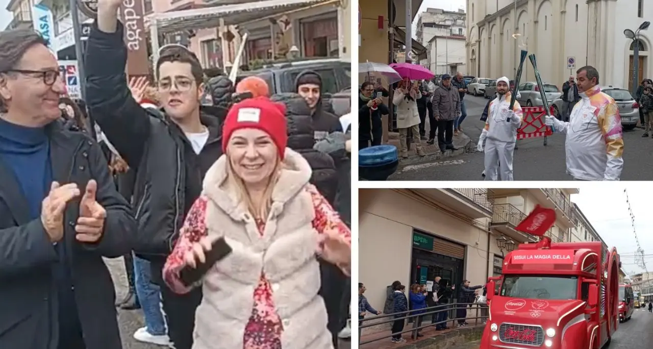 Gioia Tauro festeggia il passaggio della Fiamma Olimpica. Il sindaco Scarcella: «Un segnale di augurio per la città»