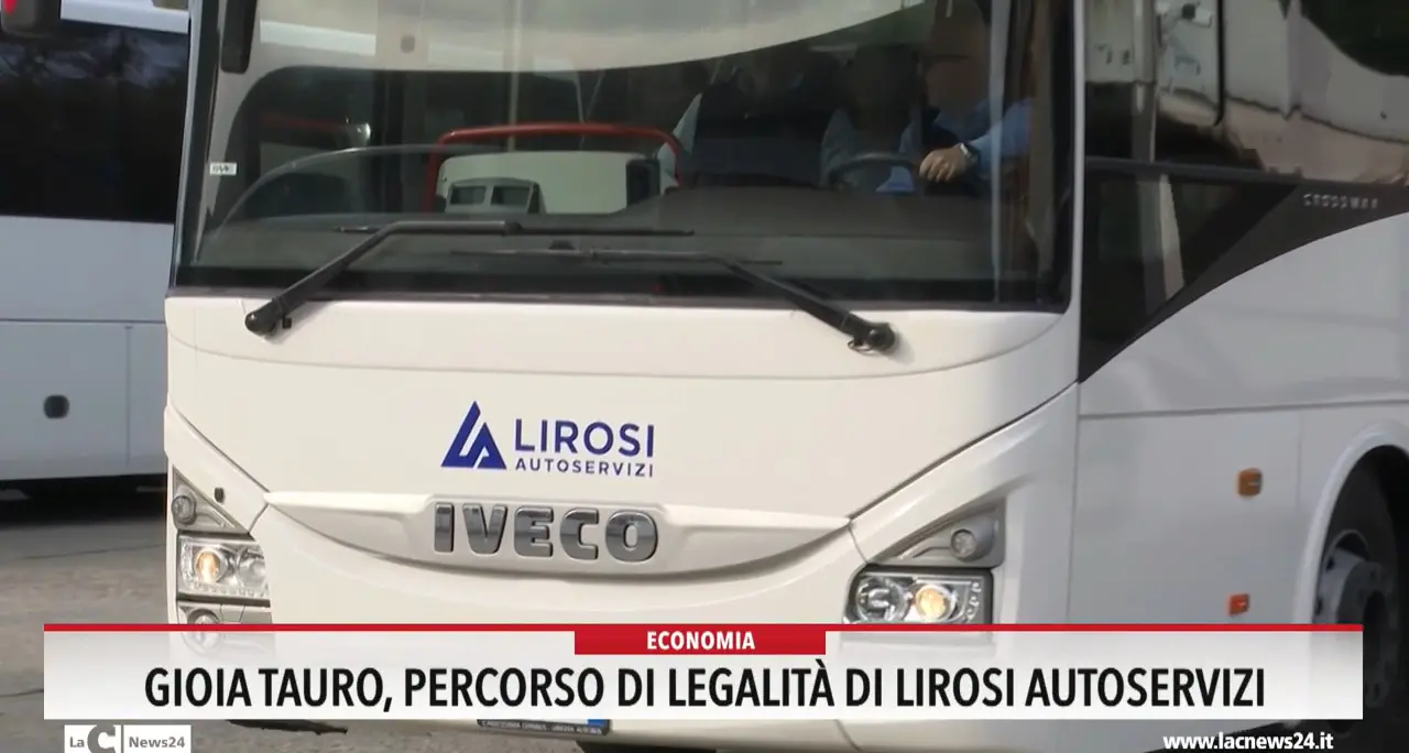 Gioia tauro, percorso di legalità di Lirosi Autoservizi