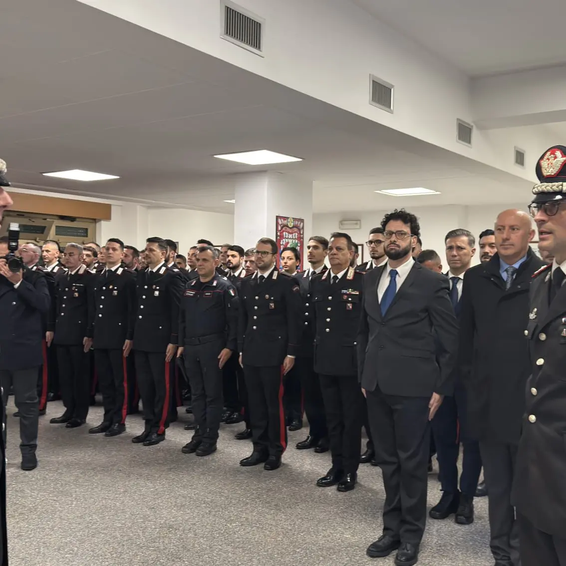 Reggio Calabria, il generale di brigata Riccardo Sciuto fa visita ai carabinieri della provincia