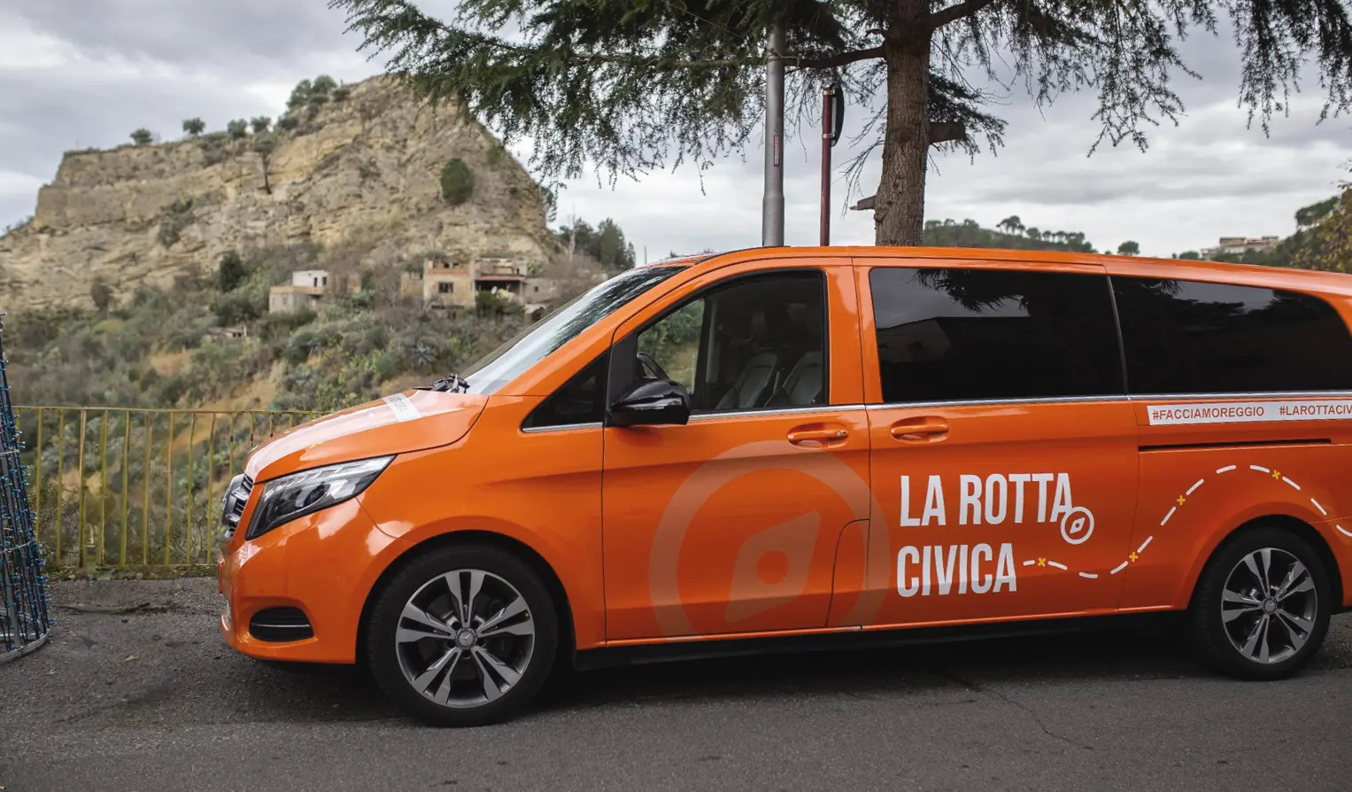 La rotta civica di Onda Orange passa dalle vie di Cataforio e San Salvatore\n