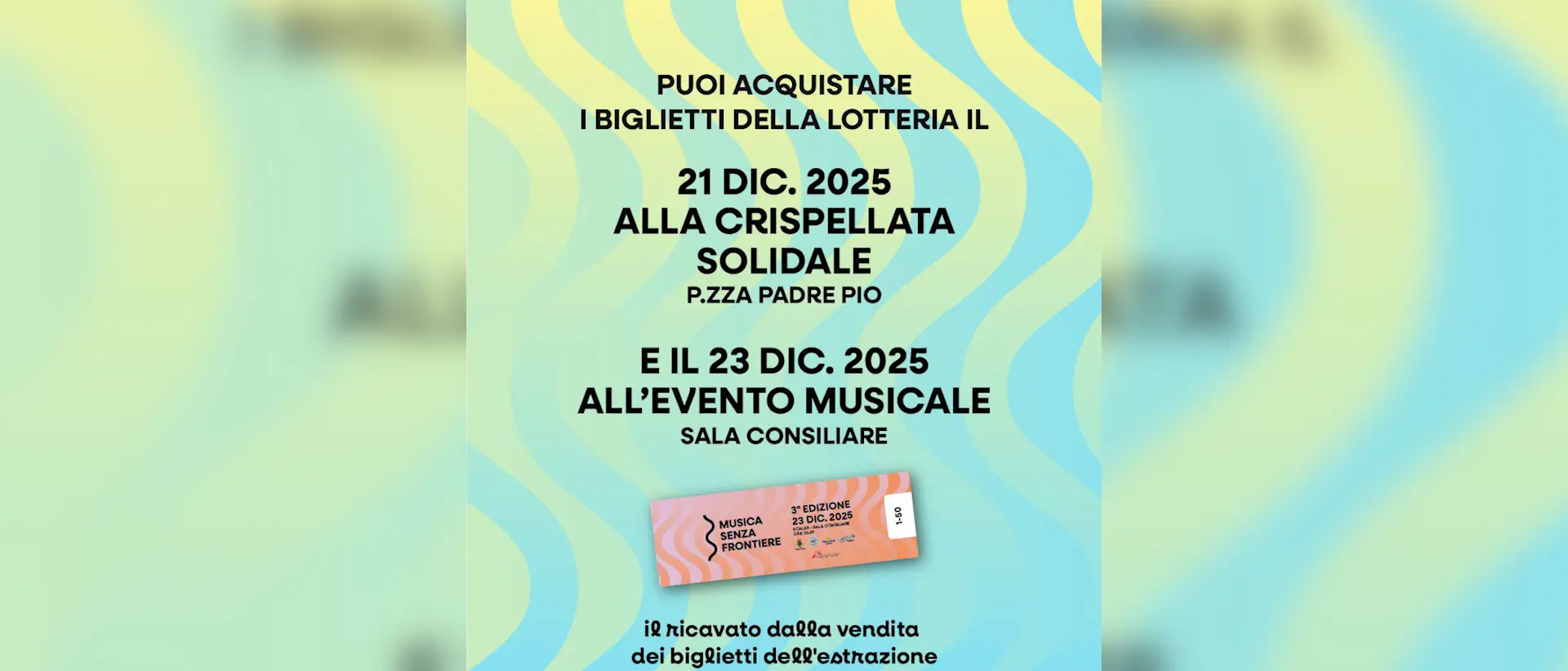 Musica Senza Frontiere, a Scalea due serate di raccolta fondi