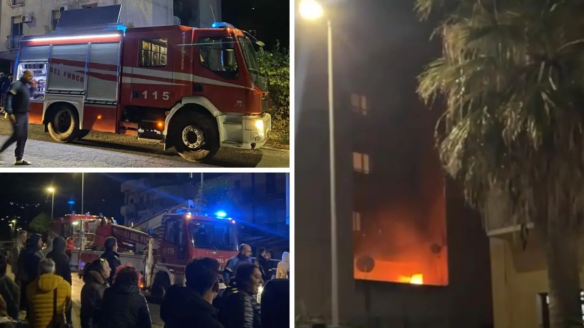 Cetraro, palazzo avvolto dalle fiamme: anziana morta carbonizzata\n