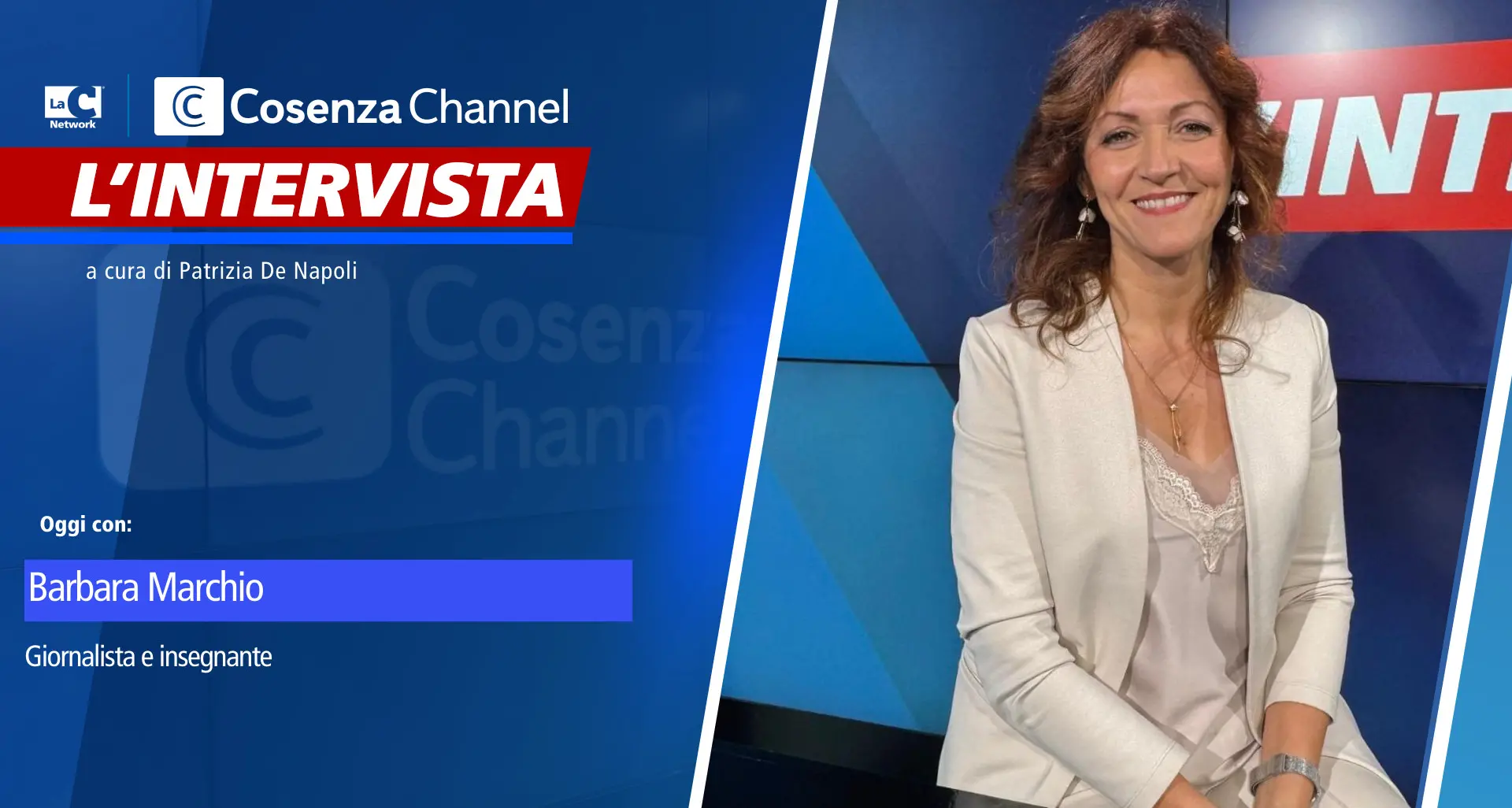 Barbara Marchio, dalla professione giornalistica all'insegnamento di Storia e Filosofia