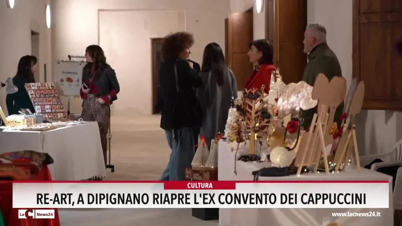 Re art a Dipignano riapre l'ex convento dei cappuccini