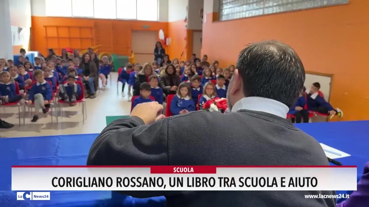 Corigliano Rossano, un libro tra scuola e aiuto