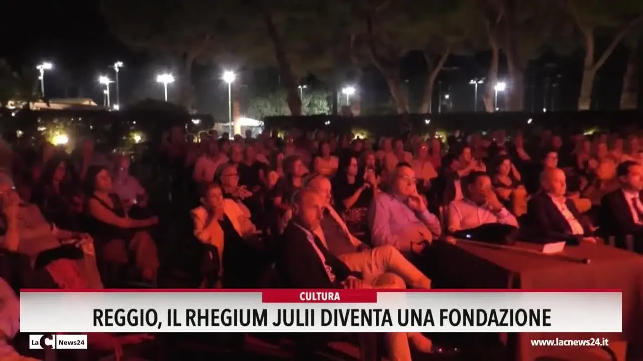 Reggio, il Rhegium Jullii diventa una fondazione