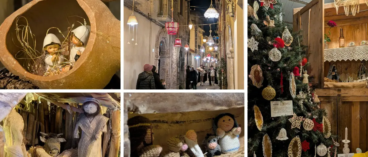 Motta Filocastro s’illumina di magia con la V edizione di “Allestimundi”: presepi e alberi di Natale in mostra fino al 6 gennaio