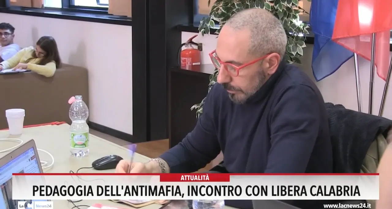 Pedagogia dell'antimafia, incontro con Libera Calabria