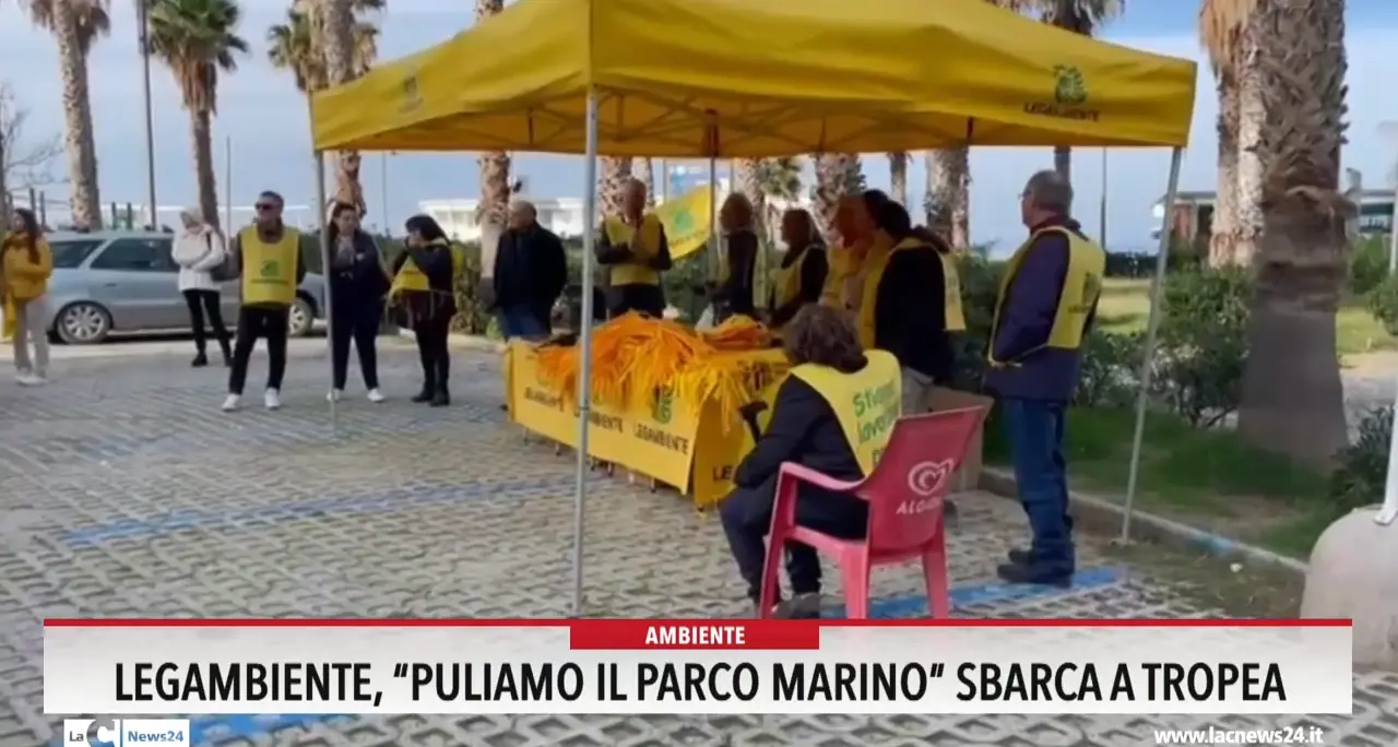 Legambiente, \"Puliamo il parco marino\" sbarca a Tropea
