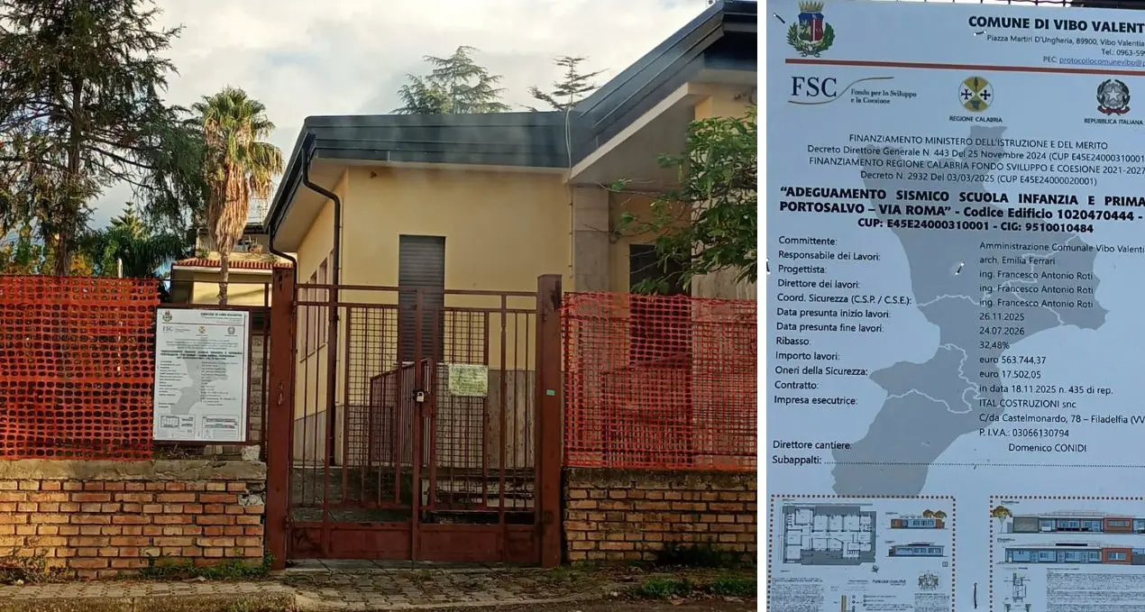 Dopo 4 anni partiti i lavori al plesso scolastico di Porto Salvo, l’esultanza del Comitato: «Grande emozione»\n