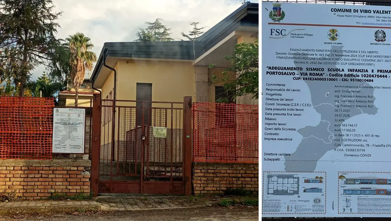 Dopo 4 anni partiti i lavori al plesso scolastico di Porto Salvo, l’esultanza del Comitato: «Grande emozione»\n