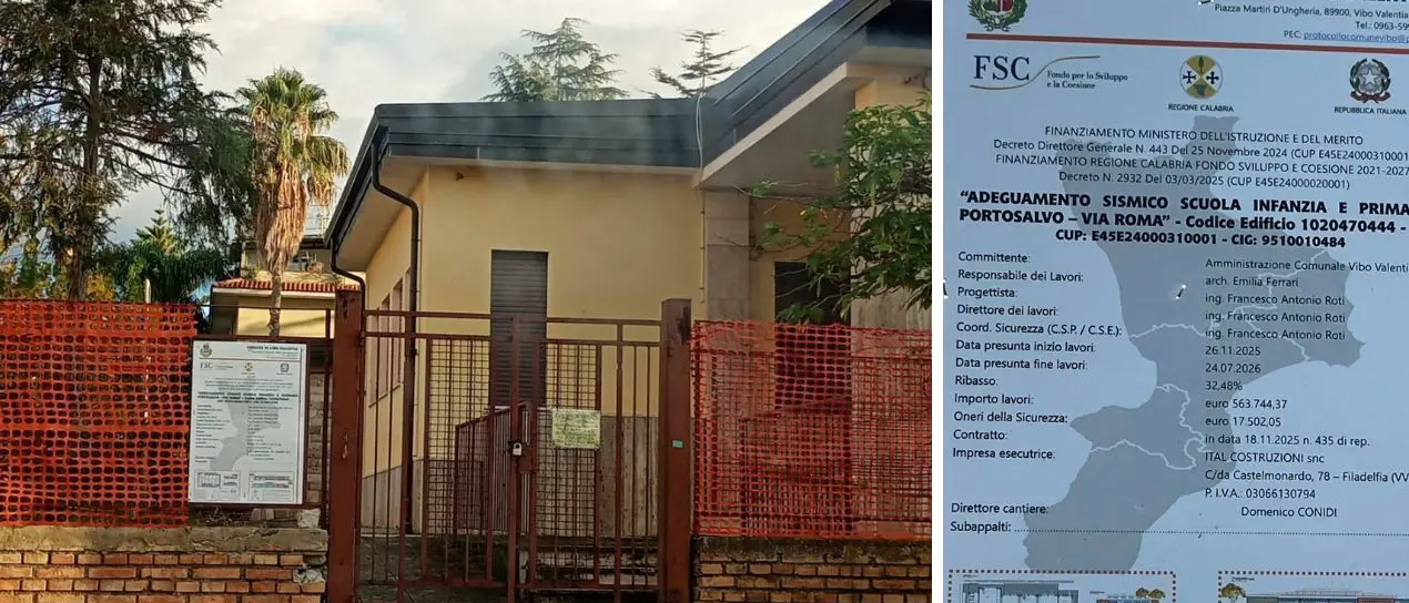 Dopo 4 anni partiti i lavori al plesso scolastico di Porto Salvo, l’esultanza del Comitato: «Grande emozione»\n