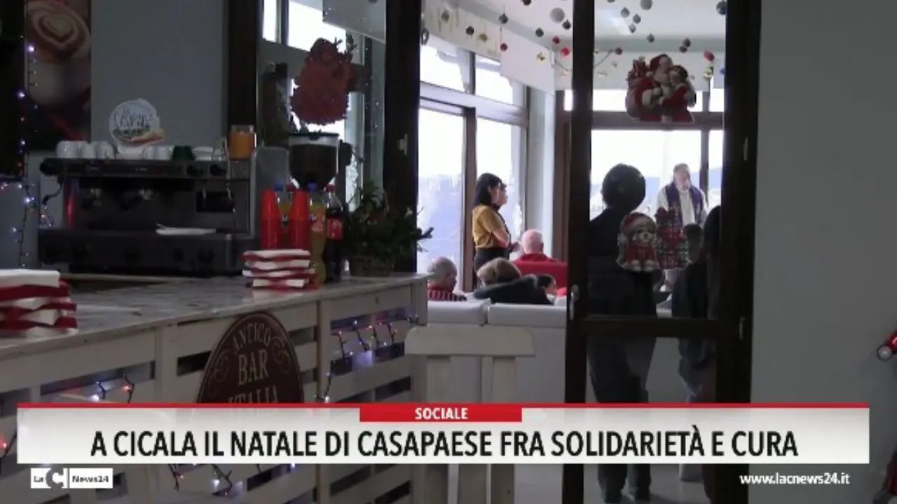 A Cicala il Natale di Casapaese fra solidarietà e cura