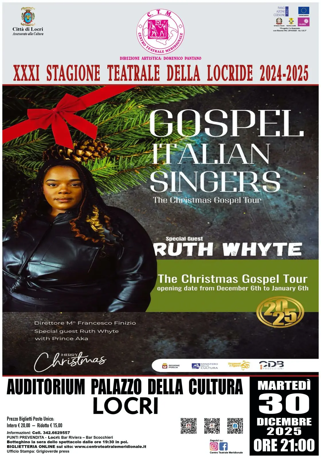 Il gospel che unisce e scalda il Natale: Gospel Italian Singers in concerto a Caulonia e Locri\n