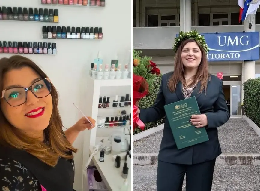 “Per Natale? Mi ‘regalo’ la laurea”. L’estetista che non si accontenta