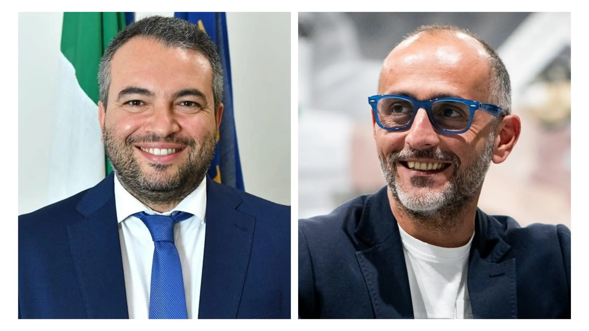 <p>I consiglieri regionali Riccardo Rosa e Antonio De Caprio</p>\\n