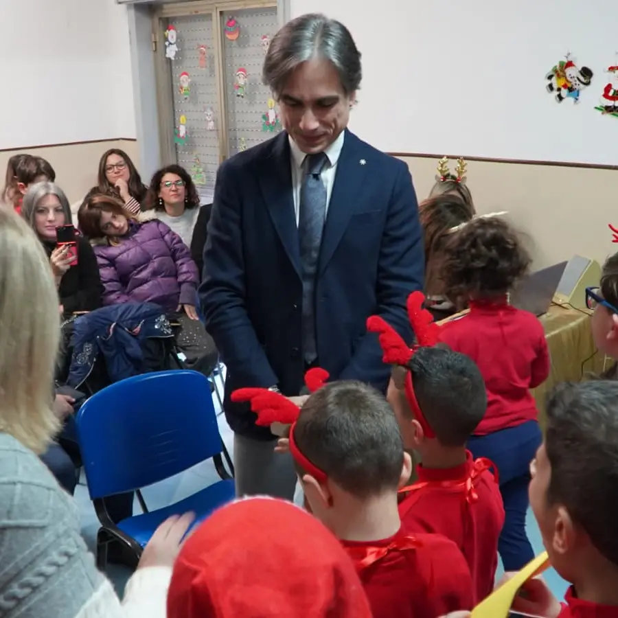 Gli auguri del sindaco Falcomatà ai ragazzi della Cooperativa Skinner\n