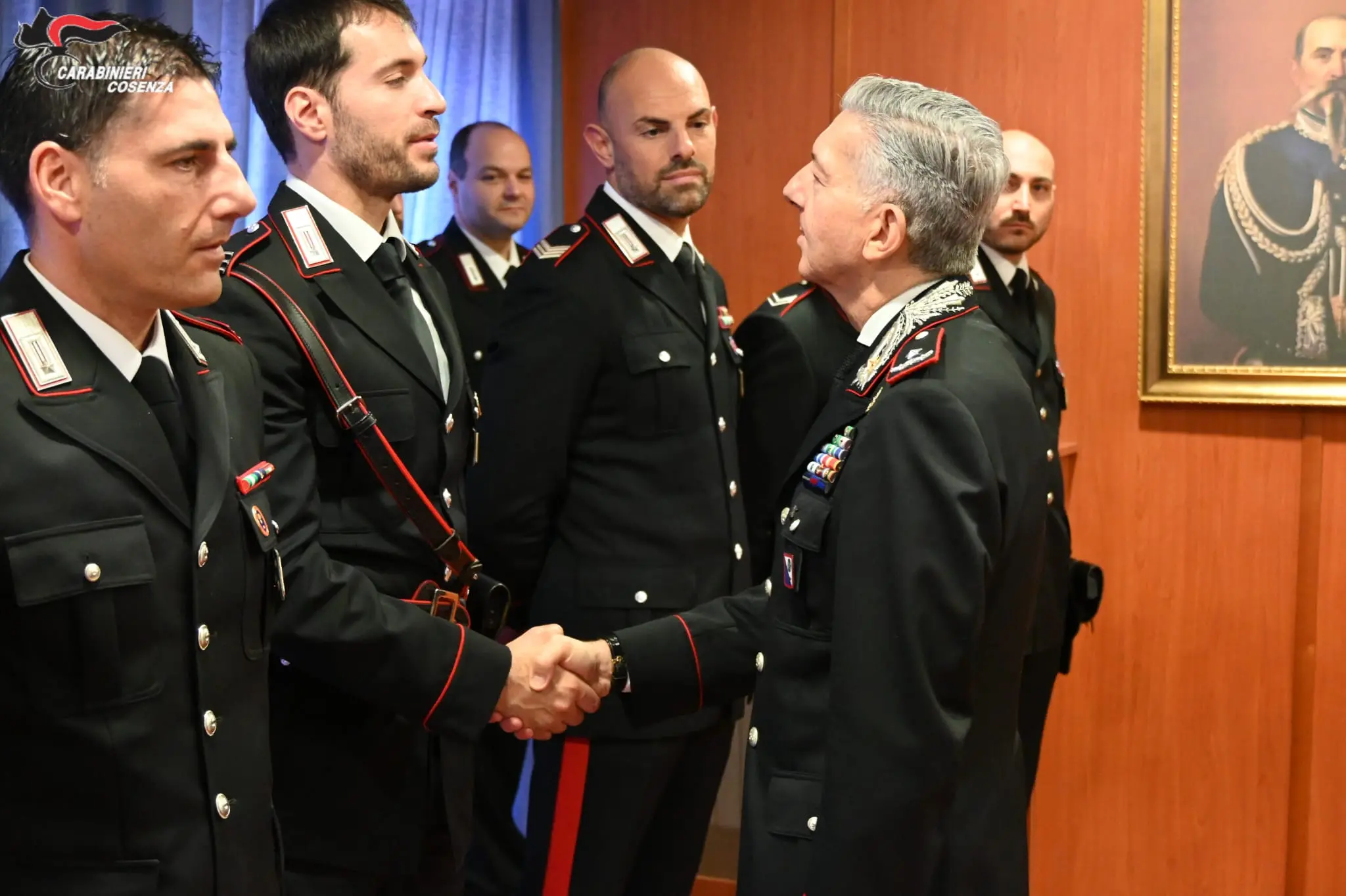 Il Generale Sciuto visita i Comandi di Cosenza e Crotone: «Grazie per il servizio reso alle comunità»