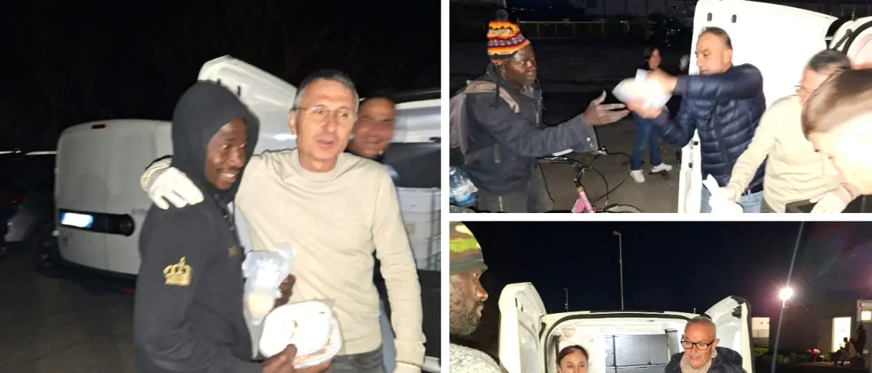 «Al centro la dignità della persona»: a San Ferdinando oltre 500 pasti per migranti\u00A0della tendopoli\n